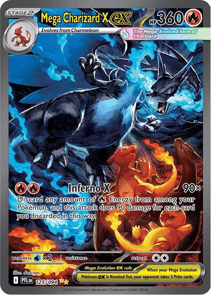 Mega Charizard X ex #125